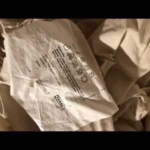 Beige Ikea Fitted Sheet Queen